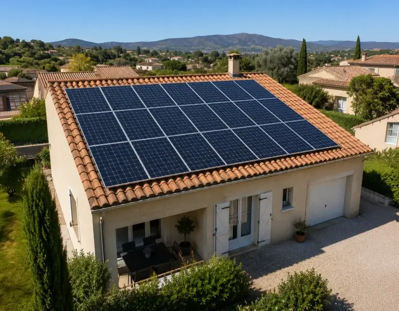 Prime à l'autoconsommation panneaux solaires Néoules — aide financière de l'État